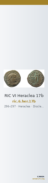 RIC VI Heraclea 17b — CANOA