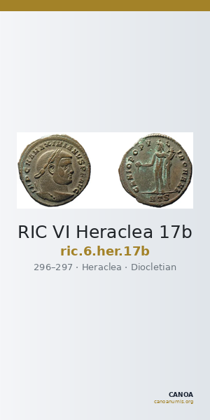 RIC VI Heraclea 17b — CANOA