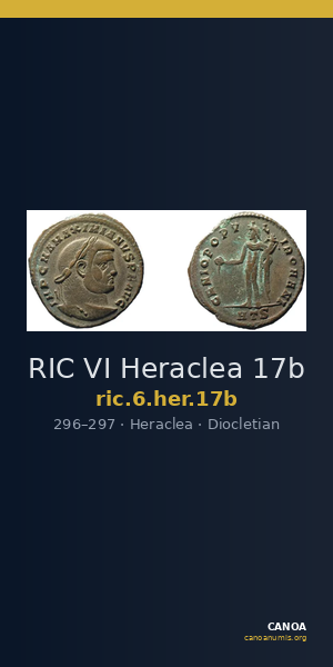 RIC VI Heraclea 17b — CANOA