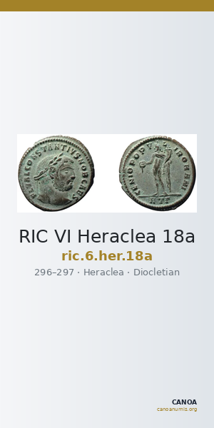 RIC VI Heraclea 18a — CANOA
