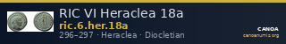 RIC VI Heraclea 18a — CANOA