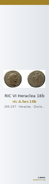 RIC VI Heraclea 18b — CANOA