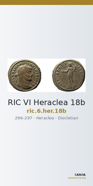 RIC VI Heraclea 18b — CANOA