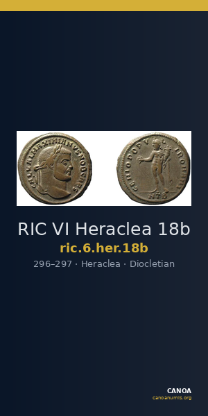 RIC VI Heraclea 18b — CANOA