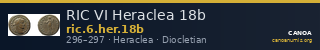 RIC VI Heraclea 18b — CANOA