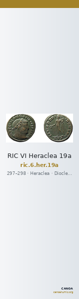 RIC VI Heraclea 19a — CANOA