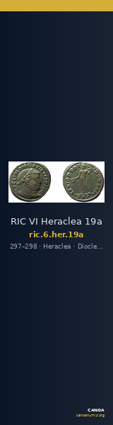 RIC VI Heraclea 19a — CANOA