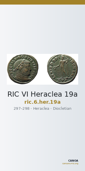 RIC VI Heraclea 19a — CANOA