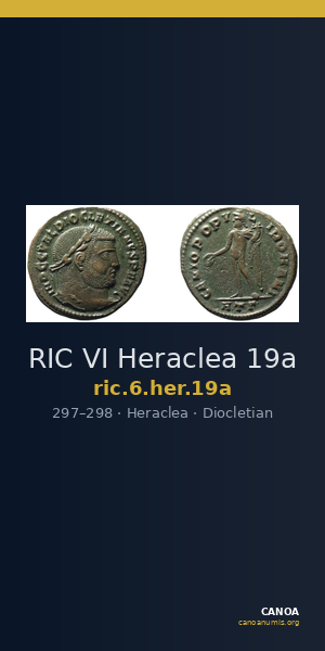 RIC VI Heraclea 19a — CANOA