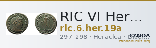 RIC VI Heraclea 19a — CANOA