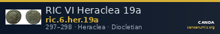 RIC VI Heraclea 19a — CANOA