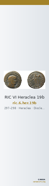 RIC VI Heraclea 19b — CANOA