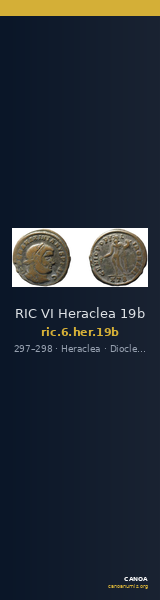 RIC VI Heraclea 19b — CANOA