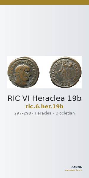 RIC VI Heraclea 19b — CANOA