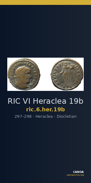 RIC VI Heraclea 19b — CANOA