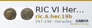 RIC VI Heraclea 19b — CANOA