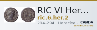 RIC VI Heraclea 2 — CANOA