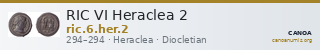 RIC VI Heraclea 2 — CANOA