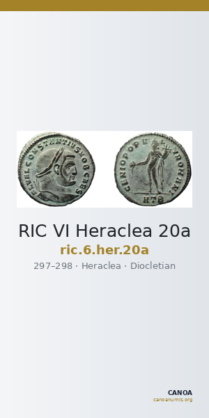 RIC VI Heraclea 20a — CANOA