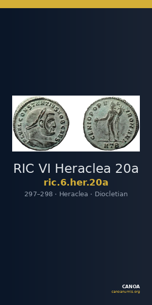 RIC VI Heraclea 20a — CANOA