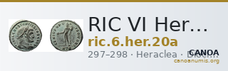 RIC VI Heraclea 20a — CANOA