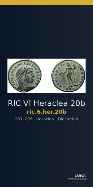RIC VI Heraclea 20b — CANOA
