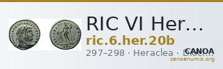 RIC VI Heraclea 20b — CANOA
