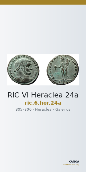 RIC VI Heraclea 24a — CANOA