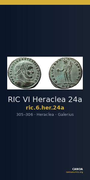 RIC VI Heraclea 24a — CANOA