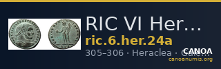 RIC VI Heraclea 24a — CANOA
