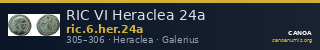 RIC VI Heraclea 24a — CANOA