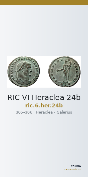 RIC VI Heraclea 24b — CANOA