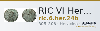 RIC VI Heraclea 24b — CANOA