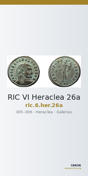 RIC VI Heraclea 26a — CANOA
