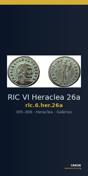 RIC VI Heraclea 26a — CANOA