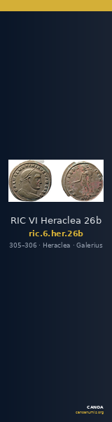 RIC VI Heraclea 26b — CANOA