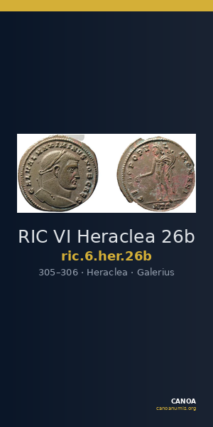 RIC VI Heraclea 26b — CANOA