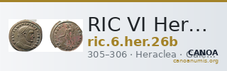 RIC VI Heraclea 26b — CANOA