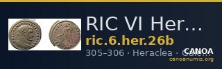 RIC VI Heraclea 26b — CANOA