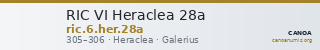 RIC VI Heraclea 28a — CANOA