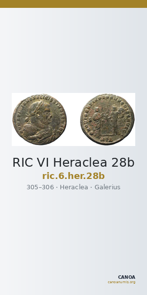 RIC VI Heraclea 28b — CANOA