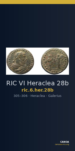 RIC VI Heraclea 28b — CANOA