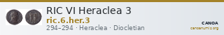 RIC VI Heraclea 3 — CANOA