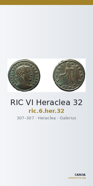 RIC VI Heraclea 32 — CANOA