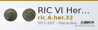 RIC VI Heraclea 32 — CANOA