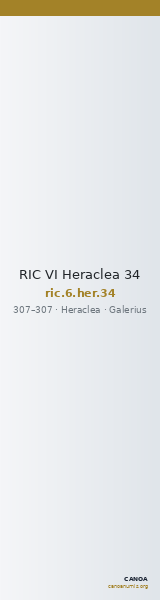RIC VI Heraclea 34 — CANOA