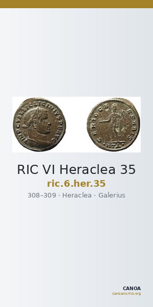 RIC VI Heraclea 35 — CANOA