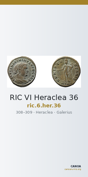 RIC VI Heraclea 36 — CANOA