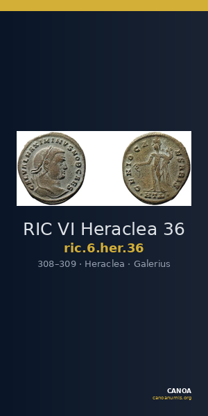 RIC VI Heraclea 36 — CANOA