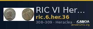 RIC VI Heraclea 36 — CANOA